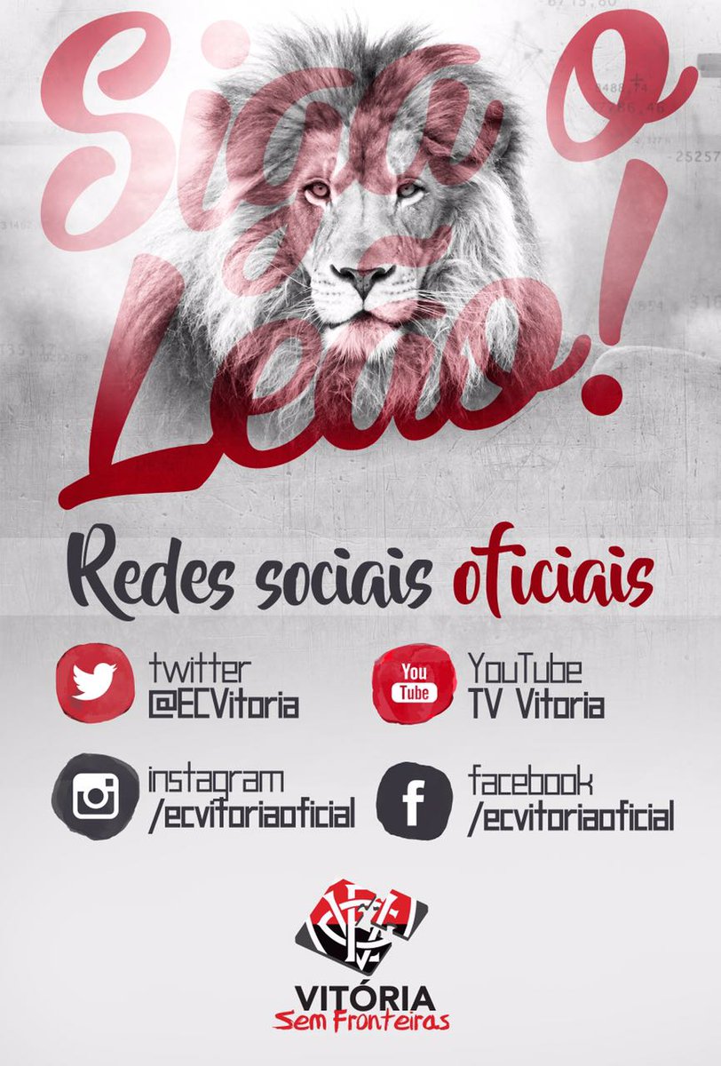 Vamos bombar o <a href="/ECVitoria/">EC Vitória</a> nas redes sociais!