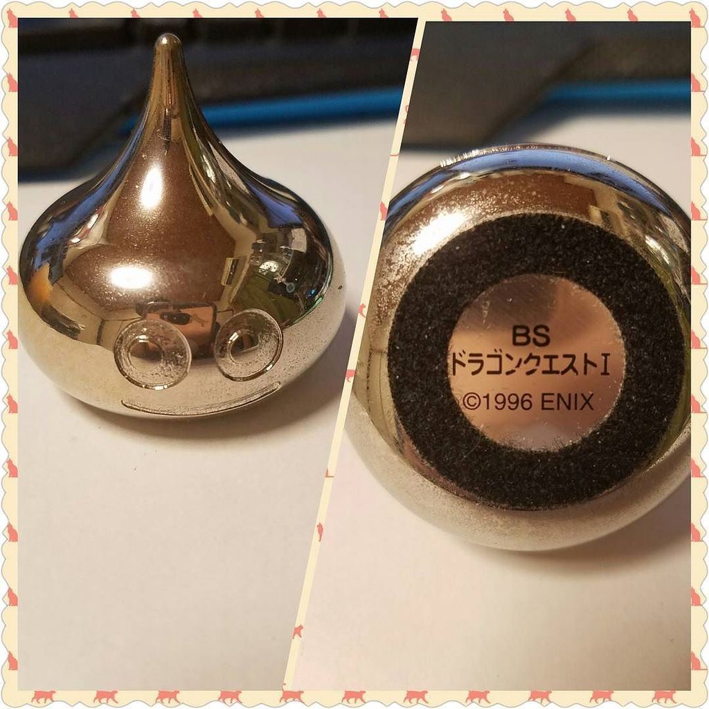 ムチャ うつ病se しんどいエンジニア サテラビューのbsドラゴンクエストiで10位に入った景品のメタルスライム文鎮があった 21年前 T Co Cwvfl5fwf4