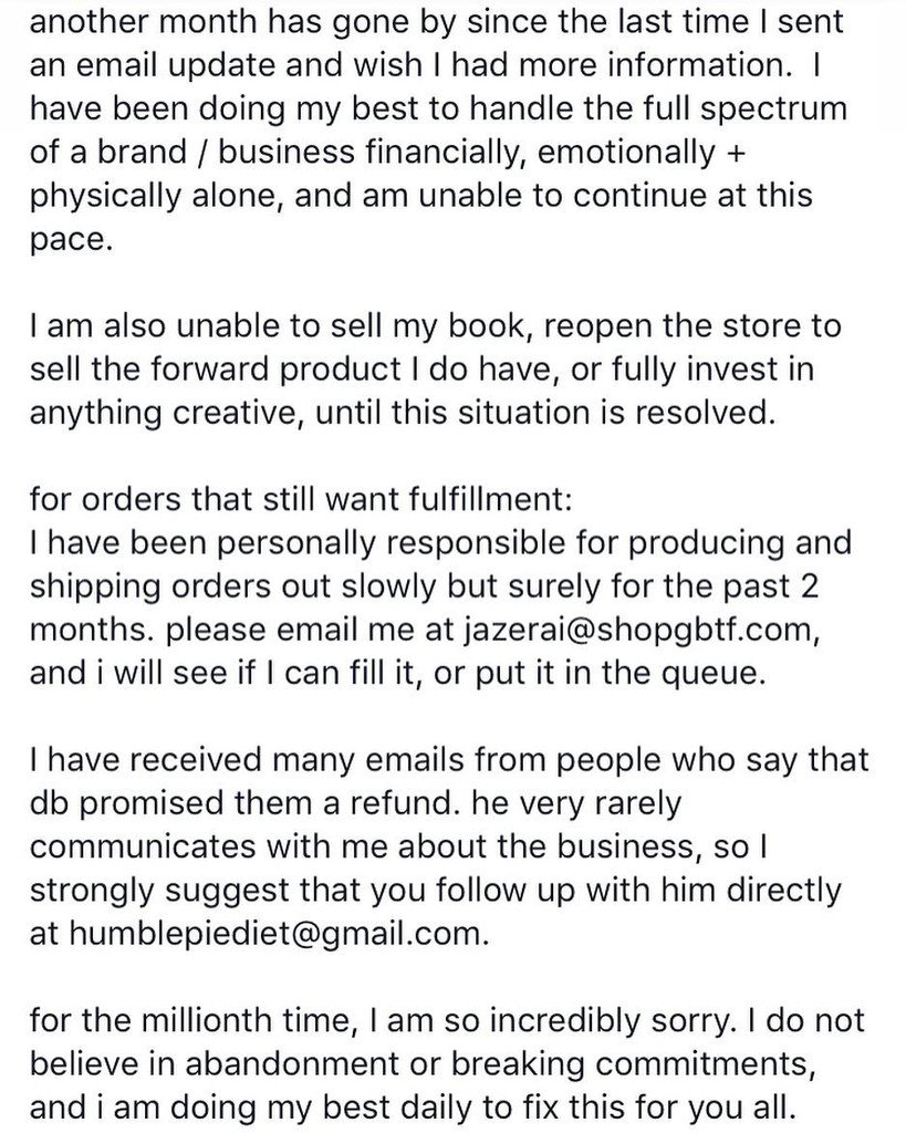 it has been a month since i sent an email, but i don't have much new information. Here is … ift.tt/2jhpl9H