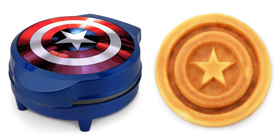 SwagGrabber's tweet photo. Marvel Captain America Shield Waffle Maker $12.49 (Was $30) https://t.co/evuRfi7UCE https://t.co/HFD9UqKFMA