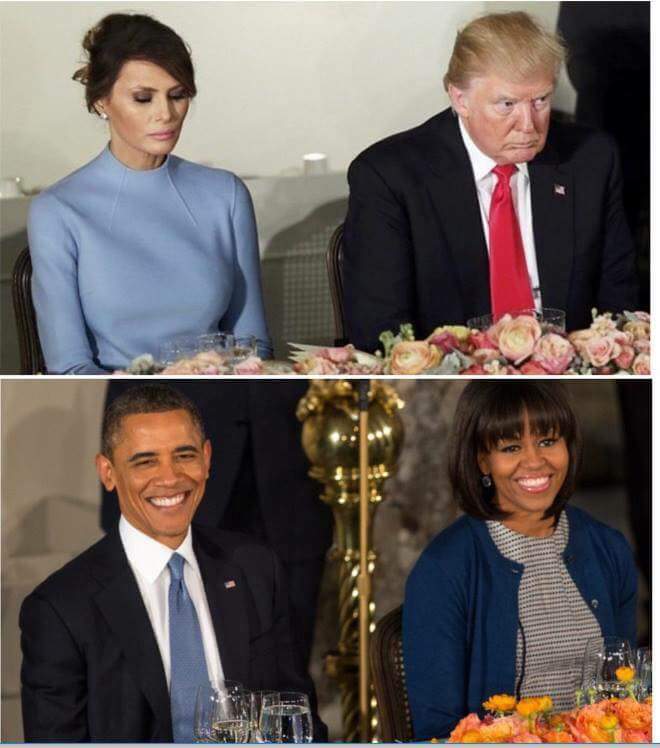 Mart4400's tweet photo. Jeu de X erreurs #Obama #Trump https://t.co/H46HKUI9Et