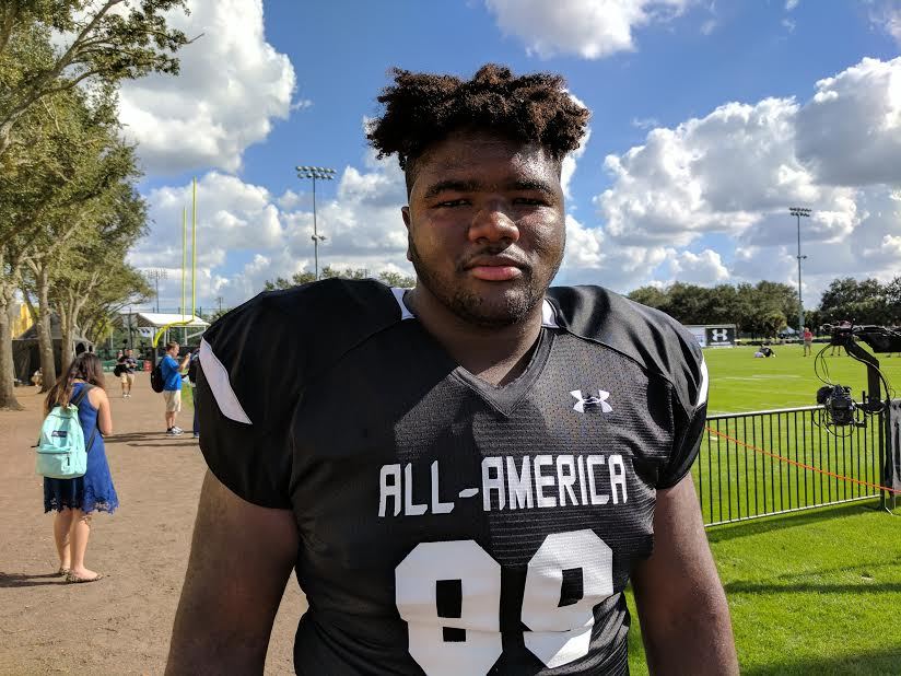 ikepetrs's tweet photo. Top-10 2017 recruit Marvin Wilson heavily hinted at Ohio State commitment before Buckeyes in-home visit https://t.co/sYtQAbR9AB https://t.co/LYsbLSeki6