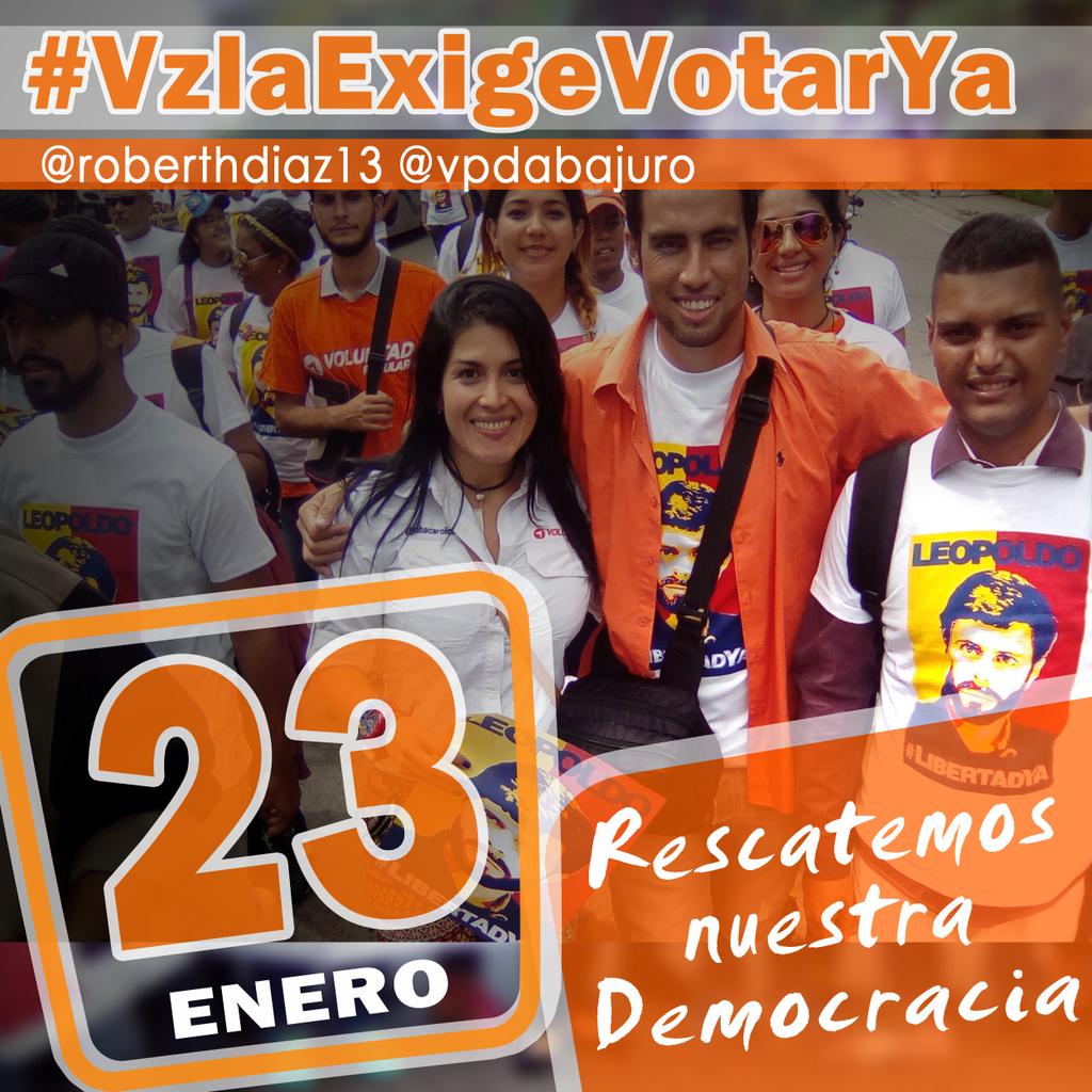 roberthdiaz13's tweet photo. 23 de Enero, nuestra lucha por el rescate de la Democracia sigue vigente... Fuerza y Fe #Dabajuro https://t.co/23bGUw54H9
