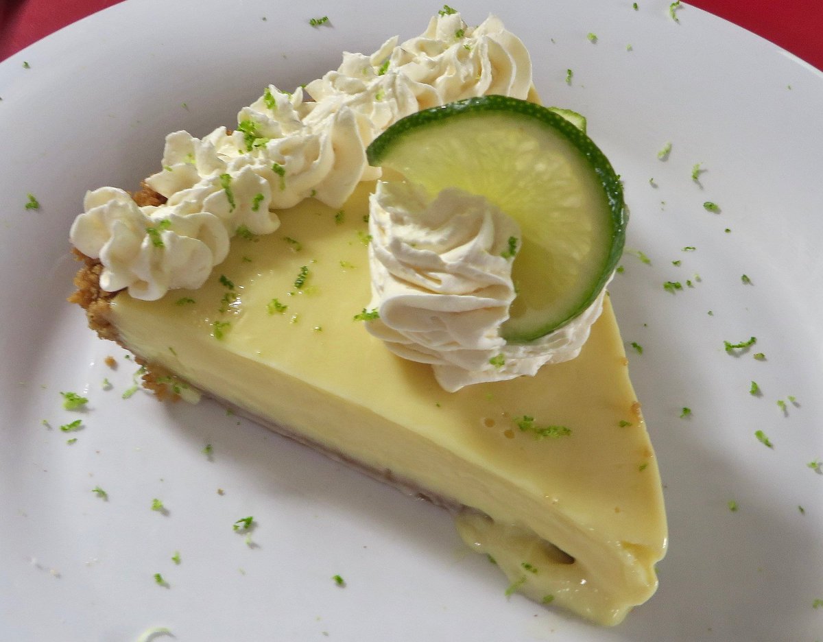 #NationalPieDay. with a slice of the Official Pie of Florida: Key Lime Pie....