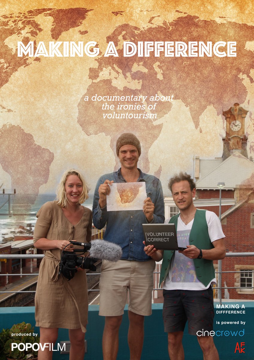 VCorrect's tweet photo. Première Making a Difference docu, vrijdag 27. Laatste kaarten beschikbaar online! https://t.co/aoof2Ar5hw  #vrijwilligerswerk #voluntourism https://t.co/LOXTG5JE1L