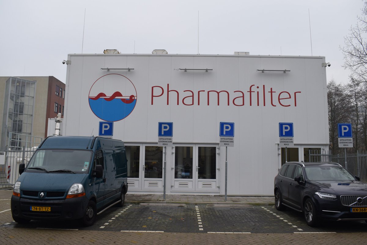 Vandaag een bezoek gebracht aan <a href="/Pharmafilter/">Pharmafilter</a> bij @RdGziekenhuis Delft: interessante innovatie! #GeneesmiddelenVerwijderen #SchoonWater