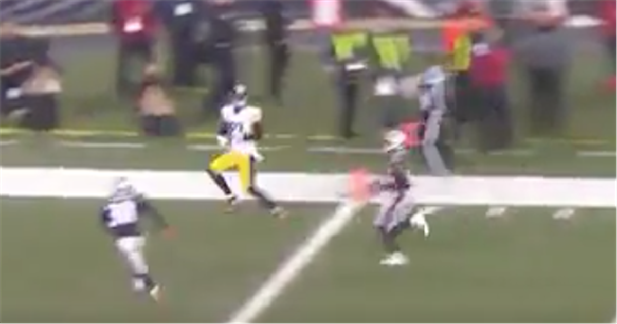 zesty_steelers's tweet photo. #CobiHamilton gets behind Patriots for TD catch https://t.co/9qsMhbQms4 https://t.co/9VHu47YT98