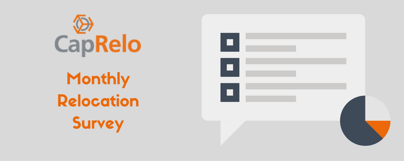 caprelo's tweet image. It's time for CapRelo's January Relocation Survey! This month: #ExecutiveRelocation Policies #Relocation hubs.ly/H05-brb0