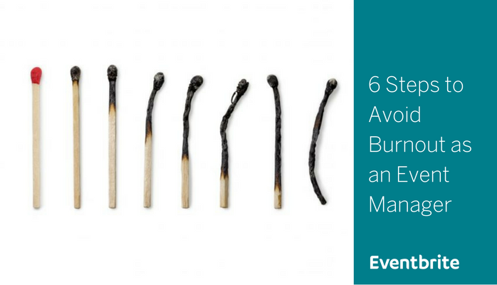 EventbriteUK's tweet photo. Event manager was ranked the 5th most stressful job. Here's 6 steps to help you avoid burning out: https://t.co/wddh3qr4wG https://t.co/jL9jmuqNFC