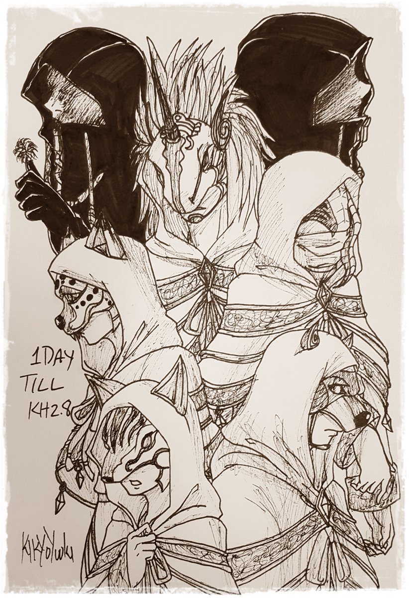 KikyoYuuki's tweet photo. KH2.8 countdown! 1 day left!
#fanart #masterava #masterinvi #masterira #masteraced #mastergula #masterofmasters #luxu #KH @KINGDOMHEARTS https://t.co/hs8J7eJIsP