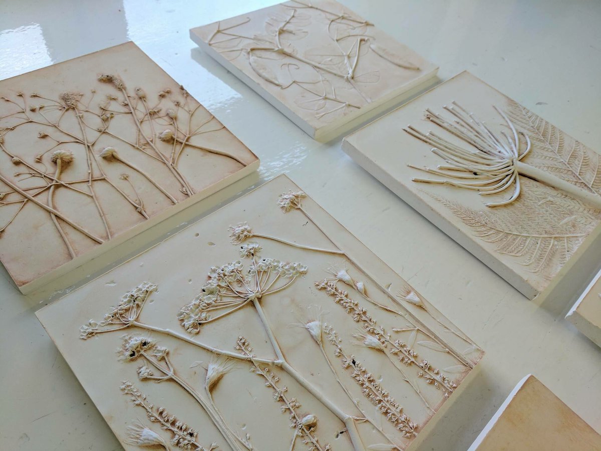 tlcontracts's tweet photo. Monday morning botanical sculptural reliefs from a fabulous artist which are heading out to a project in Bournemouth this week. https://t.co/TGududUyhZ