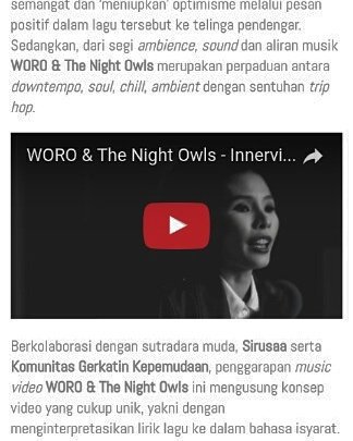 woro_wht's tweet image. WORO &amp;amp; The Night Owls first single
holytunes.co/woro-the-night…
#justwaitandsee #200117 #innervision #single #musicvideo #signlanguage #bisindo