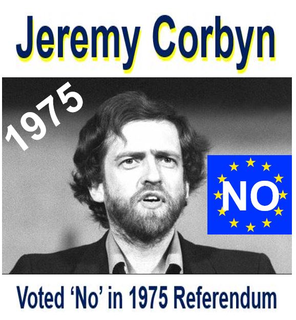BrexitBin's tweet image. Jeremy Corbyn has always hated the EU.