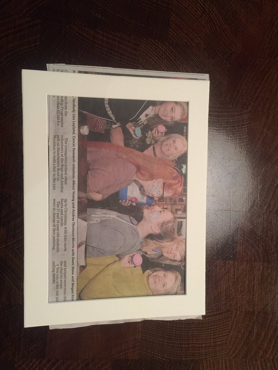 We made it! Anyone spot us in the paper?