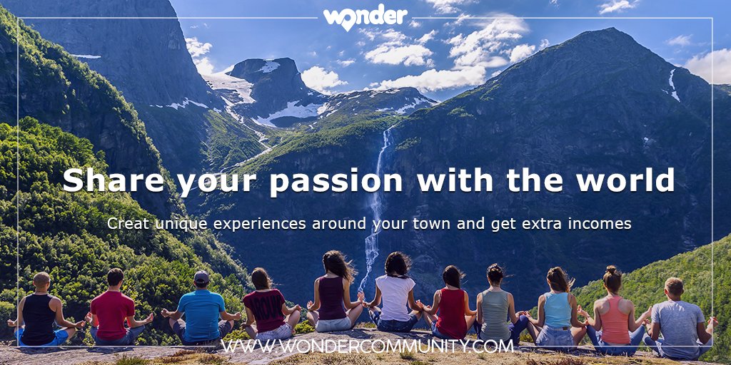 WonderCommunity's tweet photo. #startup #startups #entrepreneur #tech #travel #startuplife #innovation #business #growthhacking #newsfeed #creativitybooster #travelblogger https://t.co/9NxYPGv8al