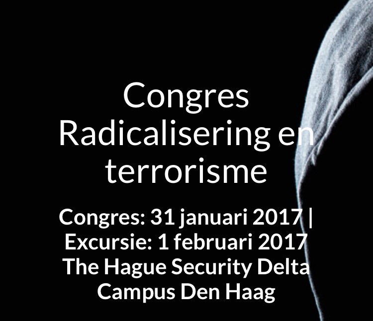 31 januari 2017 zijn wij op het congres Radicalisering &amp; Terrorisme van <a href="/SBO_Veiligheid/">SBO Veiligheid</a> bit.ly/1HKQ9Yh #veiligheid #monitoring