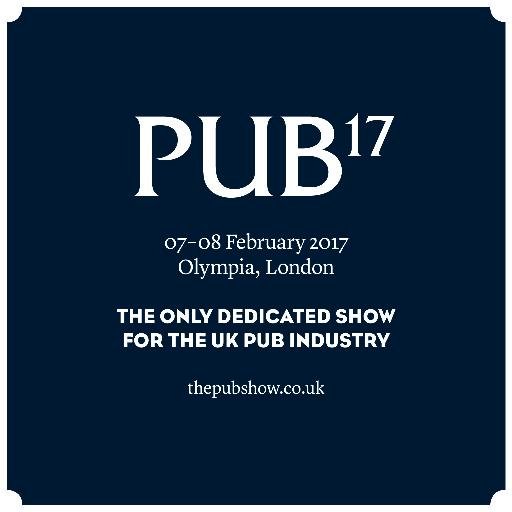 We're looking forward to exhibiting at Pub17 on 7th &amp; 8th February! Come &amp; visit us at stand 64 #PUB17 <a href="/PubShowUK/">The Pub Show</a>