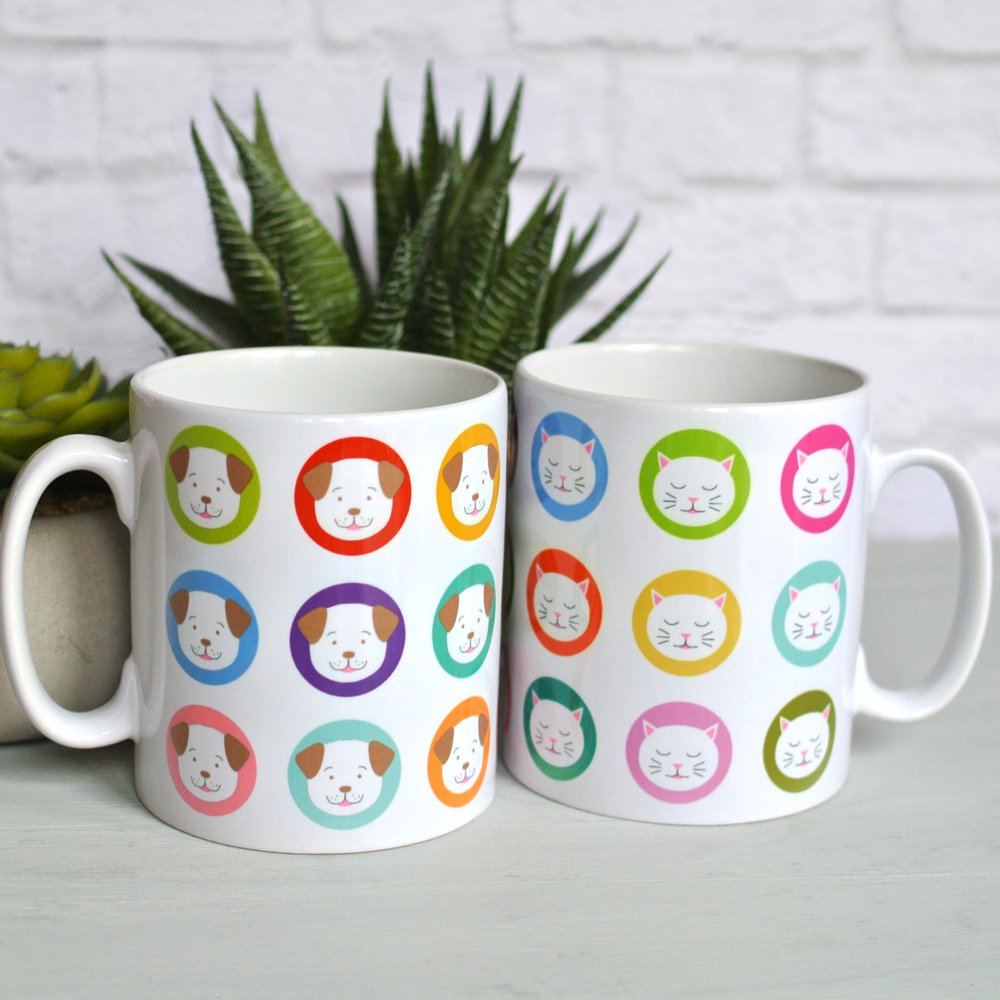 fidoandfrida's tweet photo. Our new Fido #dog or Frida #cat faces mug will brighten your day, whatever the weather https://t.co/HHZXfrY3s0 #multicolour #Spring #colour https://t.co/XPBtZW3WKD