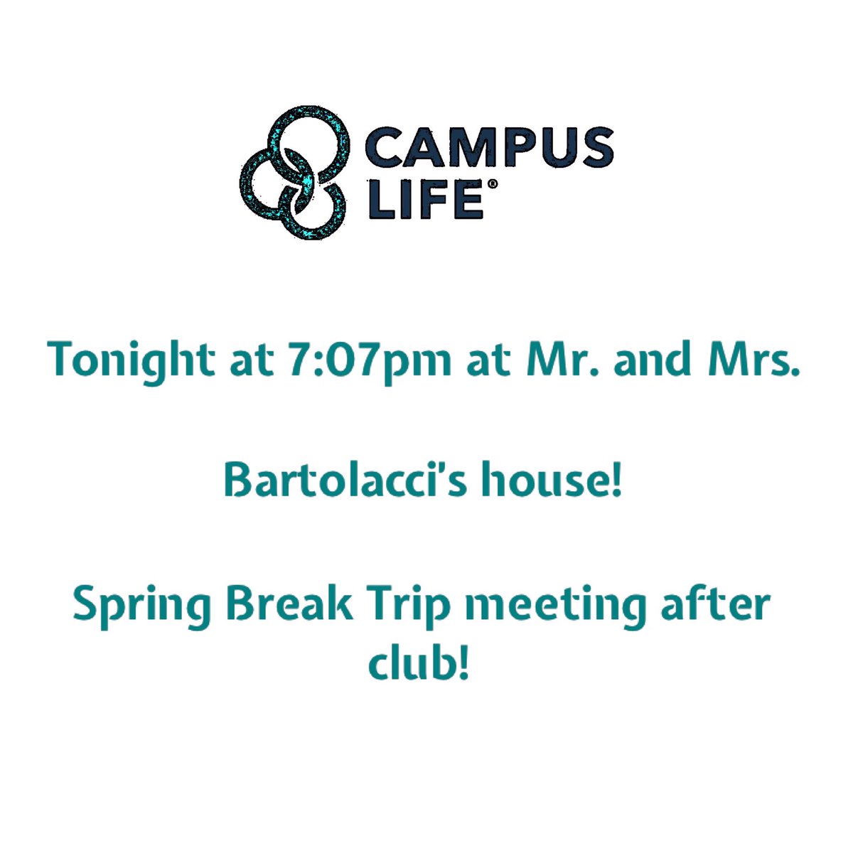 CLCharlotteMI's tweet photo. See you tonight! The Bartolacci's address is 1042 N. Crandell Dr. https://t.co/h5wvvan5Iz