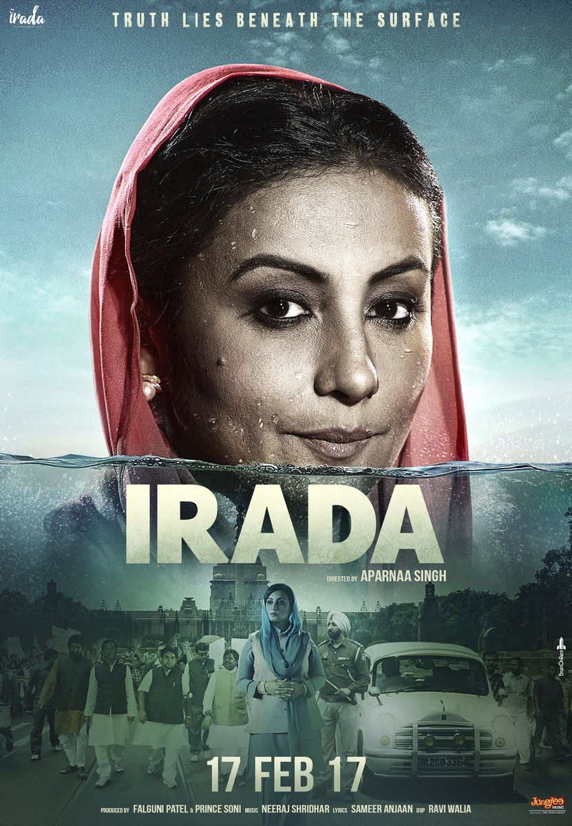 ShiladityaBora's tweet photo. #Irada, directorial debut of Aparnaa Singh who has co-written Gulaal, Shaurya. In Cinemas 17 February. Trailer out tomorrow https://t.co/BYf6QccATr