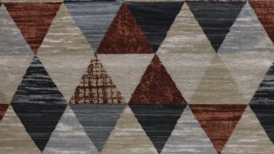 Trend to follow in 2017: patterned mosaics in bold and bright colors #domotex #interiordesign #rugs