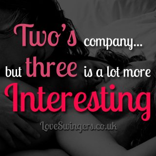 loveswingersuk's tweet photo. Three IS the magic number... or 4 or 5 or well you get where we are going here #Threeway #3isthemagicnumber #LoveSwingers https://t.co/bcXZCKfiWw