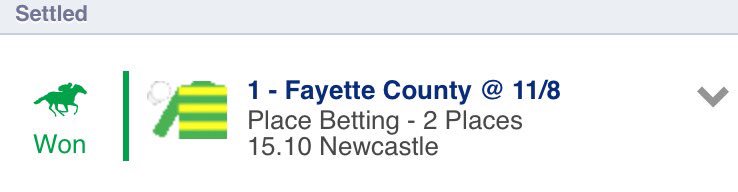 GlassbrookTips's tweet image. Another winner!