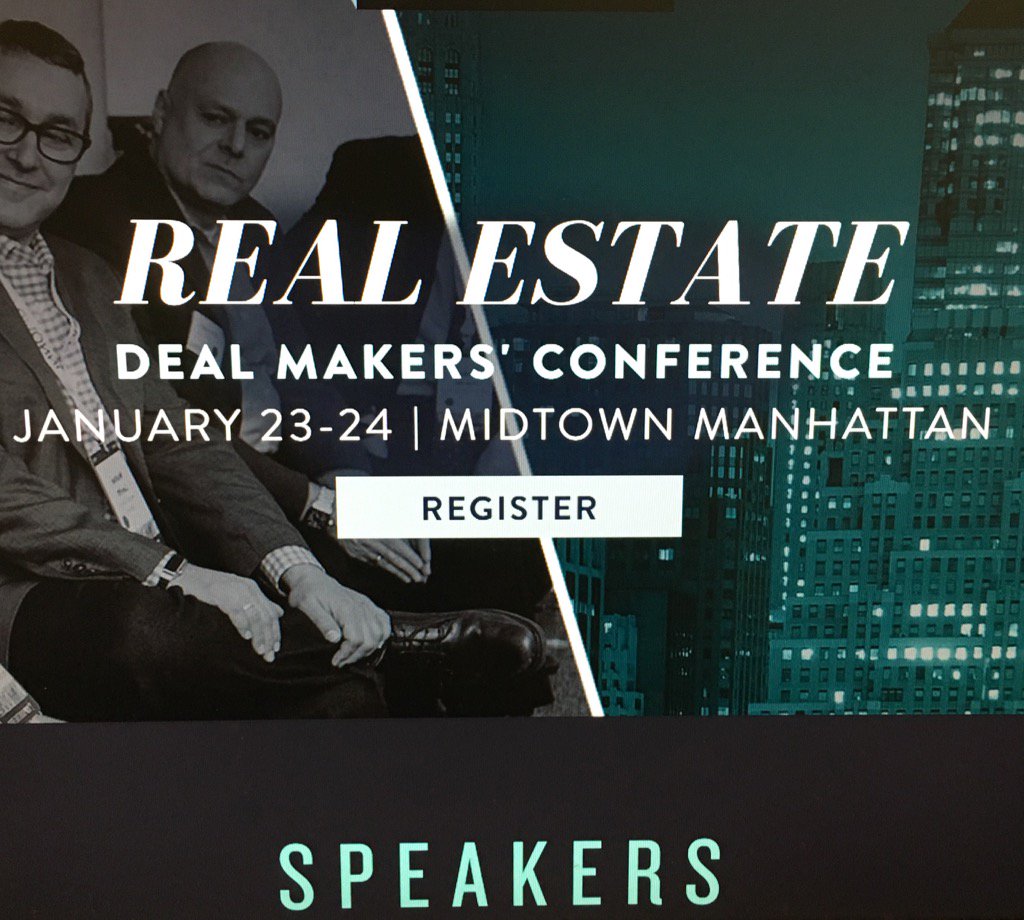 Proud to have been asked to be the keynote panel moderator of 3 distinguished real estate CEOs at today conference.