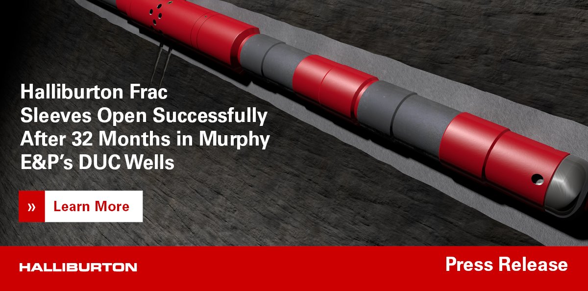 RapidStart Initiator CT sleeves set record for successful performance after 32 months down hole. Read press release: social.halliburton.com/pI8T