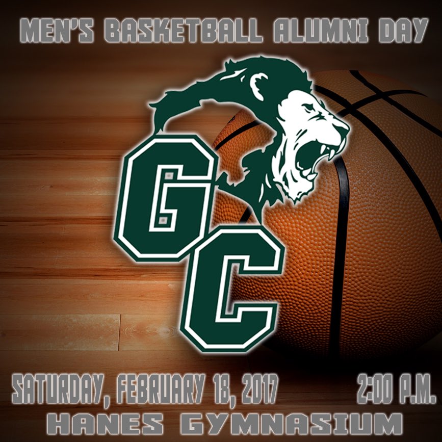 GC_Pride_MBball's tweet photo. Alumni Day is approaching us! https://t.co/VQaPUNQZ65