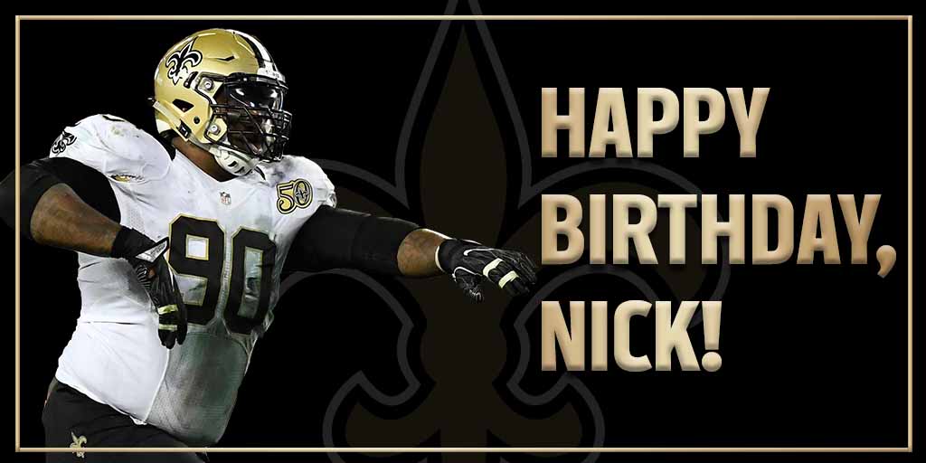 Wishing Nick Fairley ( a very happy birthday! 