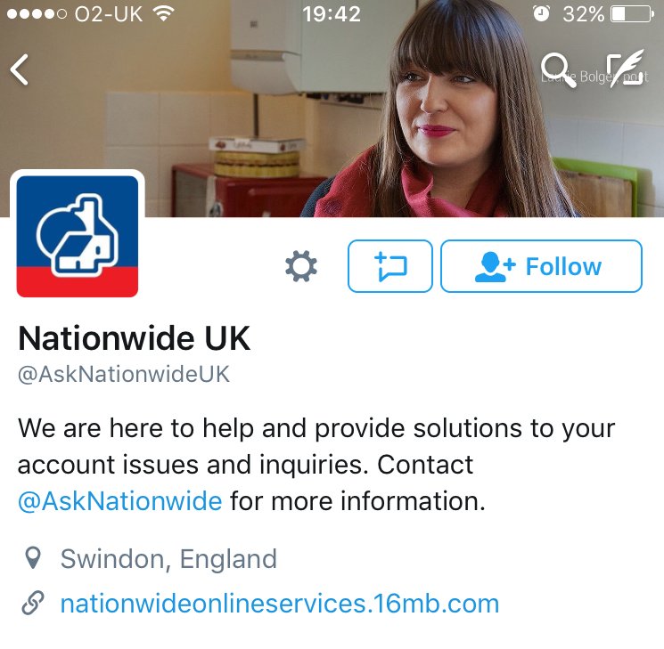 Please be mindful of fake Twitter accounts using NBS brand asking you for personal info via Phishing link. If there's a blue tick, it's us!