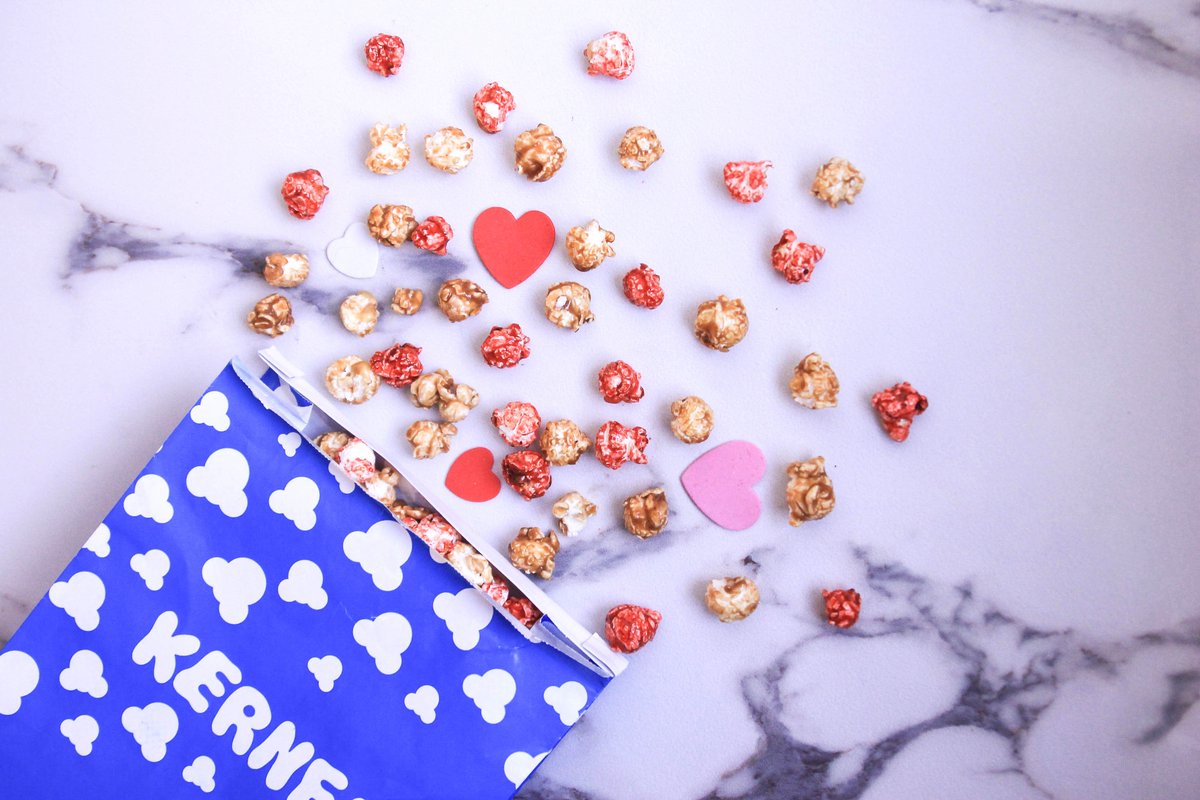 kernelspopcorn's tweet image. A whole lotta love! Our limited edition #RaspberryRomance flavour is popping in stores now!