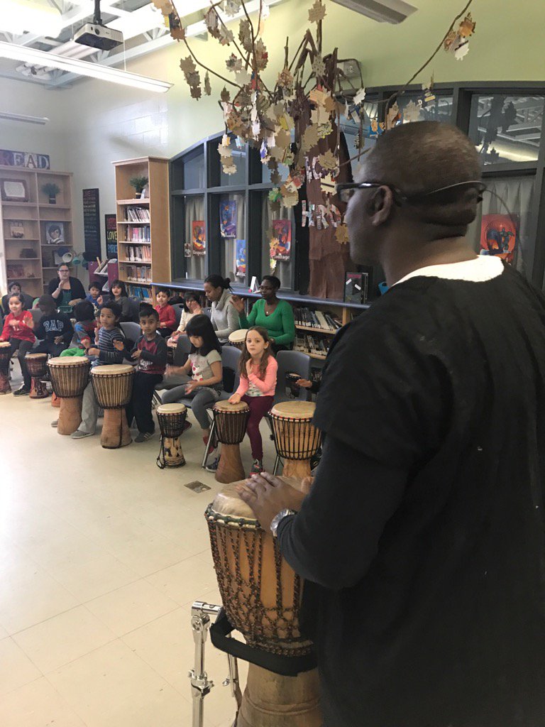 Our kindly patriots take their turn with <a href="/drumsetal/">drums</a> <a href="/DurhamDSB/">DurhamDSB</a> @TrusteeBarnes