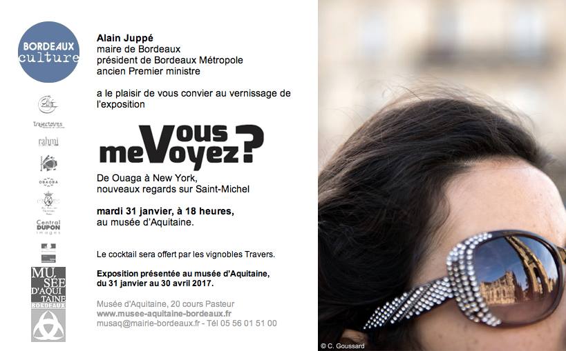 LaboDupon's tweet image. Vous me voyez? De Ouaga à New-York. Nouveaux regards sur Saint-Michel #expo Du 31-01 au 30-04 2017 @MuseeAquitaine #Bordeaux​ #madeindupon