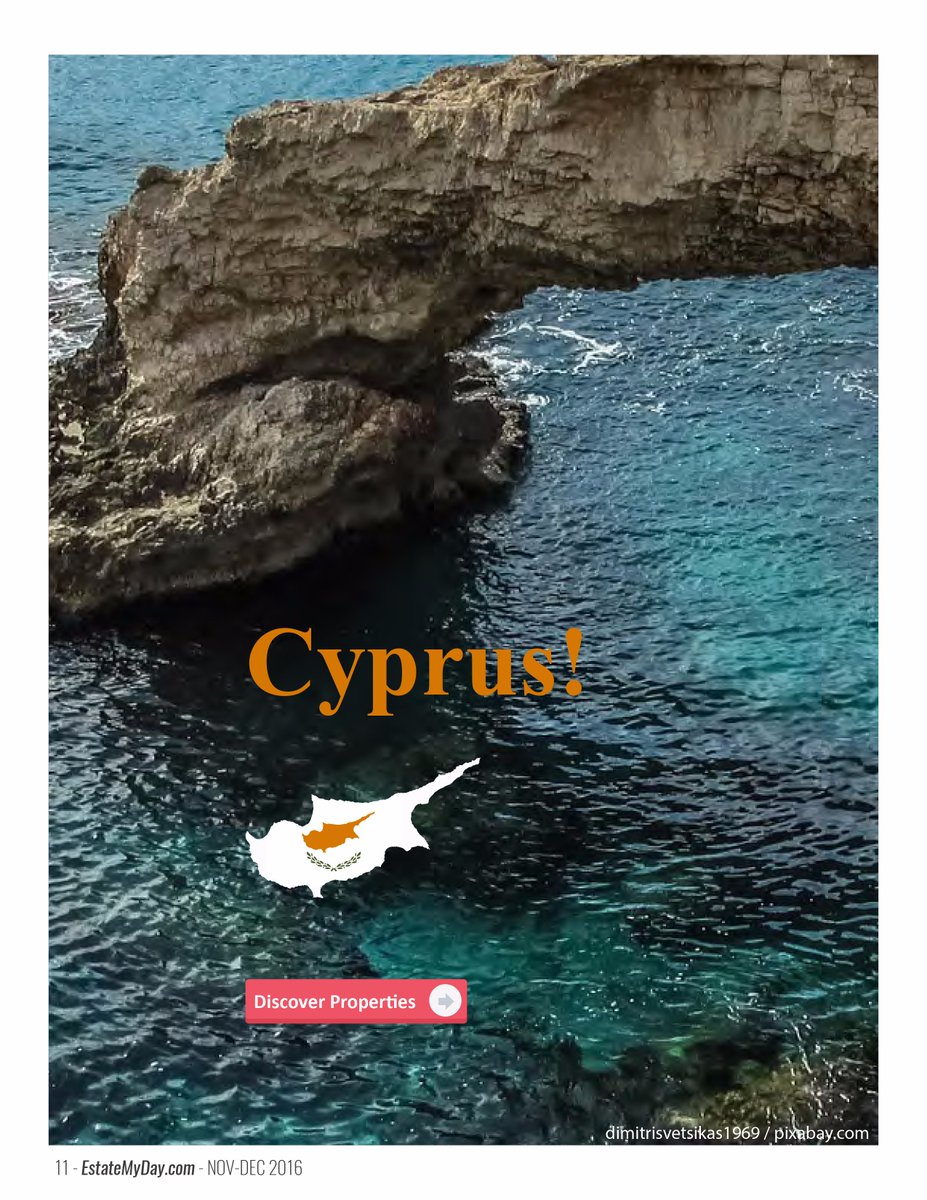 EstateMyDay's tweet photo. Find your perfect property in Cyprus!
Cyprus property for sale!
https://t.co/9ckxRvktXG
#searchproperty #HomesForSale #realestate #EMD https://t.co/LqjgTmwWfc