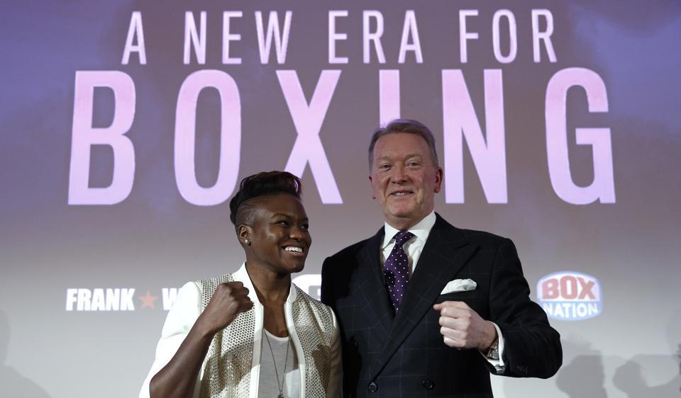 SportsbyHT's tweet photo. #NicolaAdams, Britain’s double Olympic champion boxer, turns pro https://t.co/gXwDRuDMcL https://t.co/U3wemu6Jqe