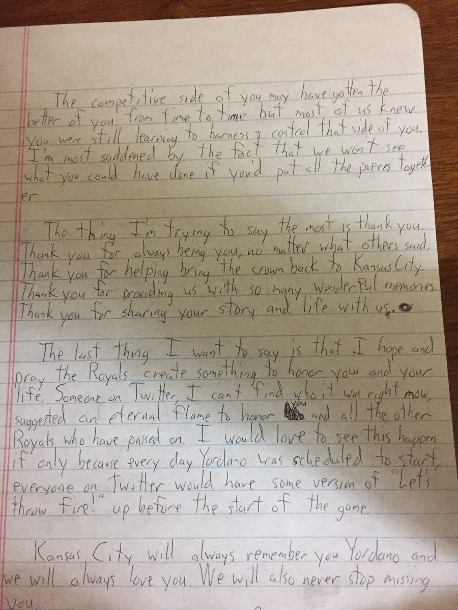 ojohnson1's tweet photo. @mellinger I wrote this letter yesterday and took it to the memorial at The K today. I hope it helps others like it helped me. #RiPACE https://t.co/3gOBGvXLPF