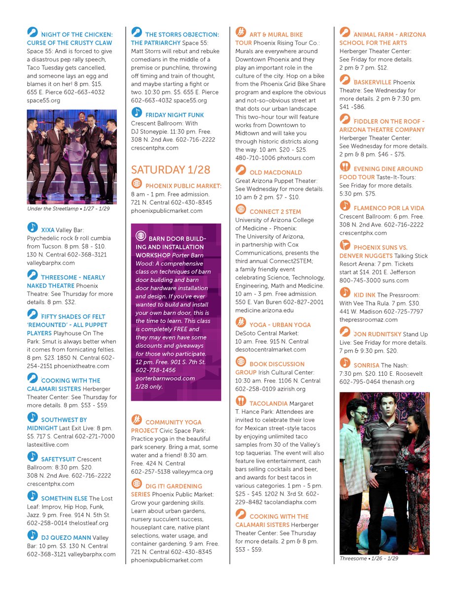 janusgroupaz's tweet photo. Here are some awesome events and things to do around Phoenix this week! #phoenixevents #phoenixrealtor #phoenixrealestateagent 🏡🚪 https://t.co/IRIc1oXiWv