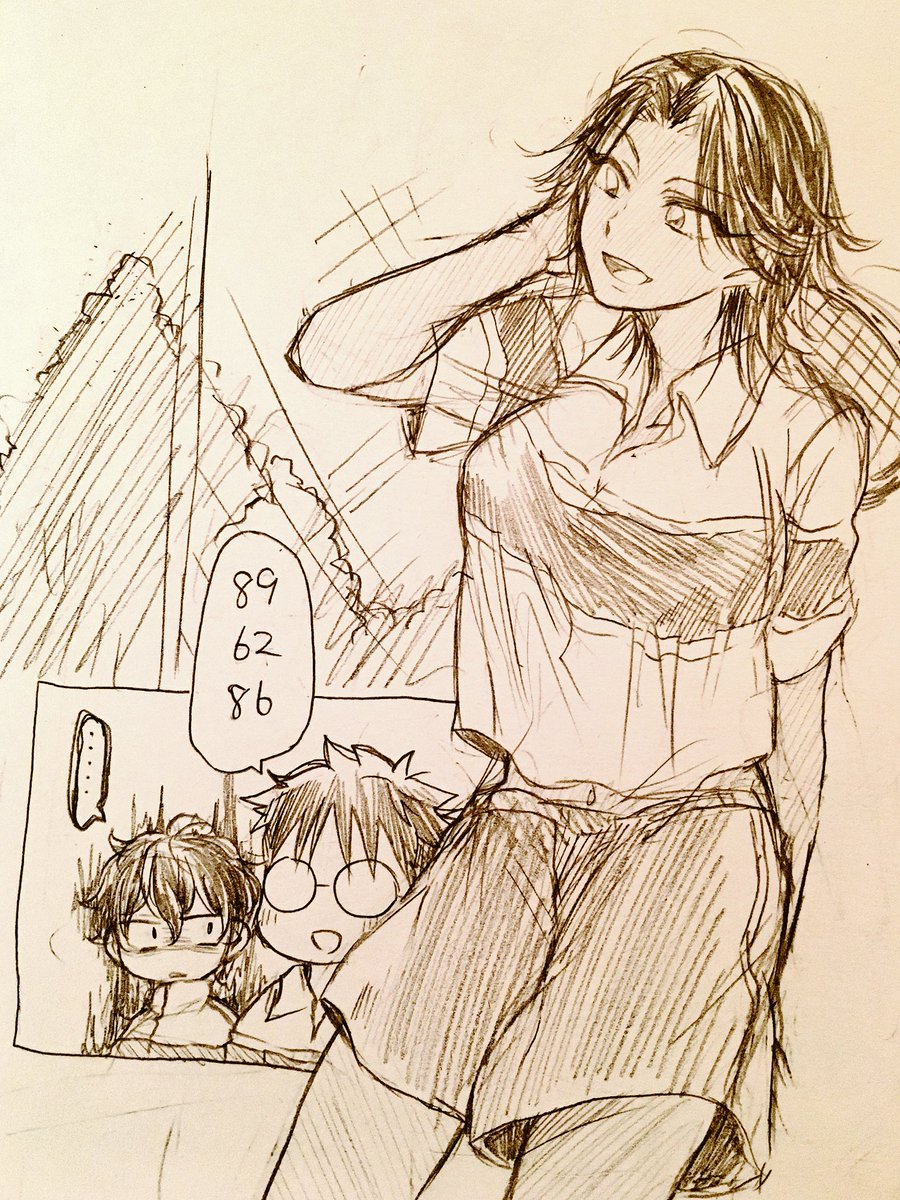 さっき描いてた赤澤ちゃん♀観赤ー
スリーサイズてきとー。もうちょい細くてよかったかな。 