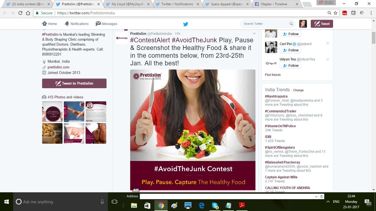 SunitaKatyal's tweet photo. @PrettislimIndia Here is my SS of healthy vegetables #AvoidTheJunk https://t.co/tYANvHGElm