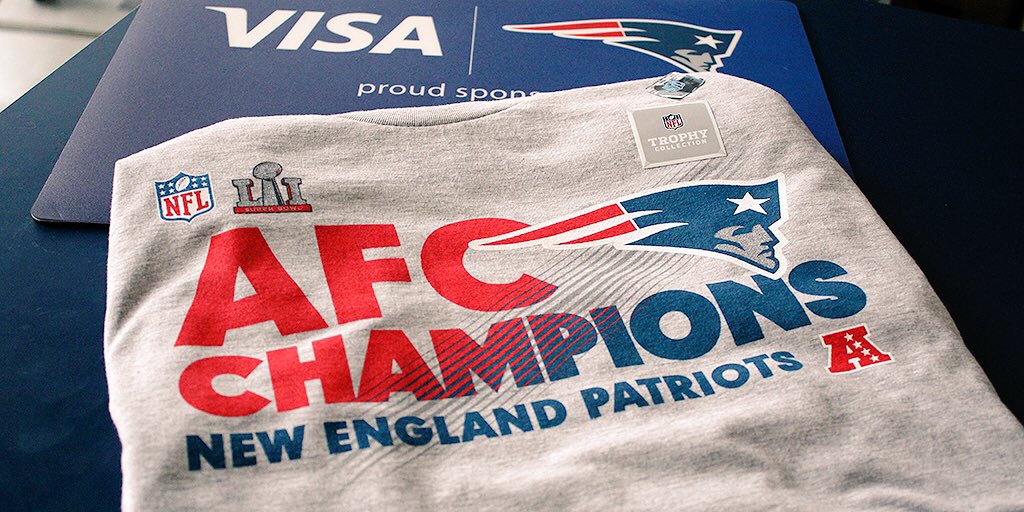 Congrats, #Patriots!

RT this &amp; follow us to enter to win an AFC Champs shirt! bit.ly/2j5MrN5

#OneMore

bit.ly/2j5RsFt