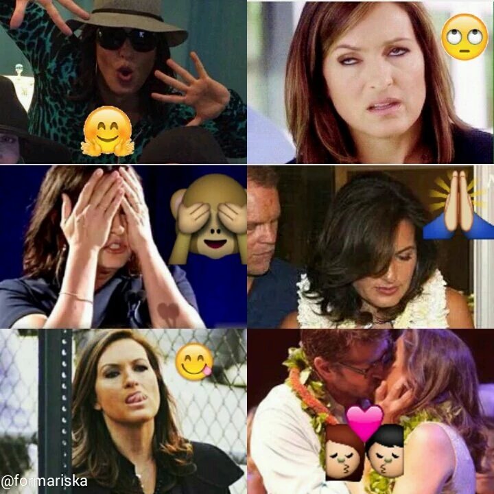 Mariska Hargitay is an emoji. HAPPY BIRTHDAY MARISKA 