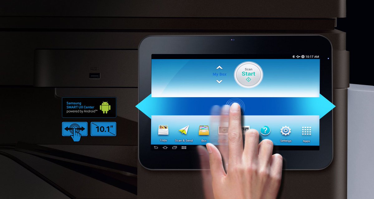 #SAMSUNG SL-M4370 Imprima con un toque desde su pantalla táctil
La ProXpress le ofrece la tecnología más avanzada
balmesistemas.com/samsung-sl-m43…