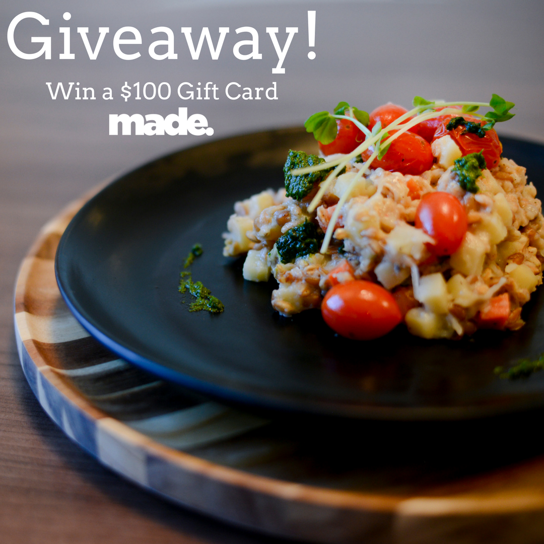 made_foods's tweet photo. Check out our FB &amp; Instagram pages to enter to win $100 gift card for you and a friend! #youvegotitmade #yyc #giveaway #makeitmade https://t.co/52h6Ka1jgW