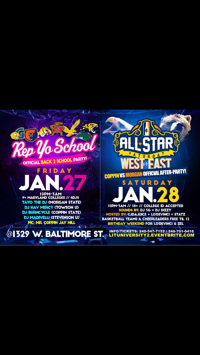 ATLINVASION2022's tweet photo. The last tickets remaining for this weekend festivities are below👇🏾🎟

https://t.co/8gIv0y2RGK

Get yours B4 we sell out!!!
#LitUniversity2🏛🔥 https://t.co/eEWzsTJGa0