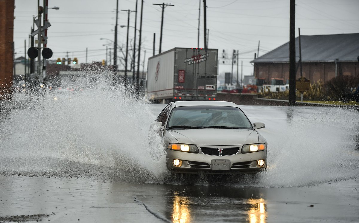 Its a wet and rainy day in Marion and most of central Ohio. Stay dry out there. #marionstar #weather #RainyDay #Weather