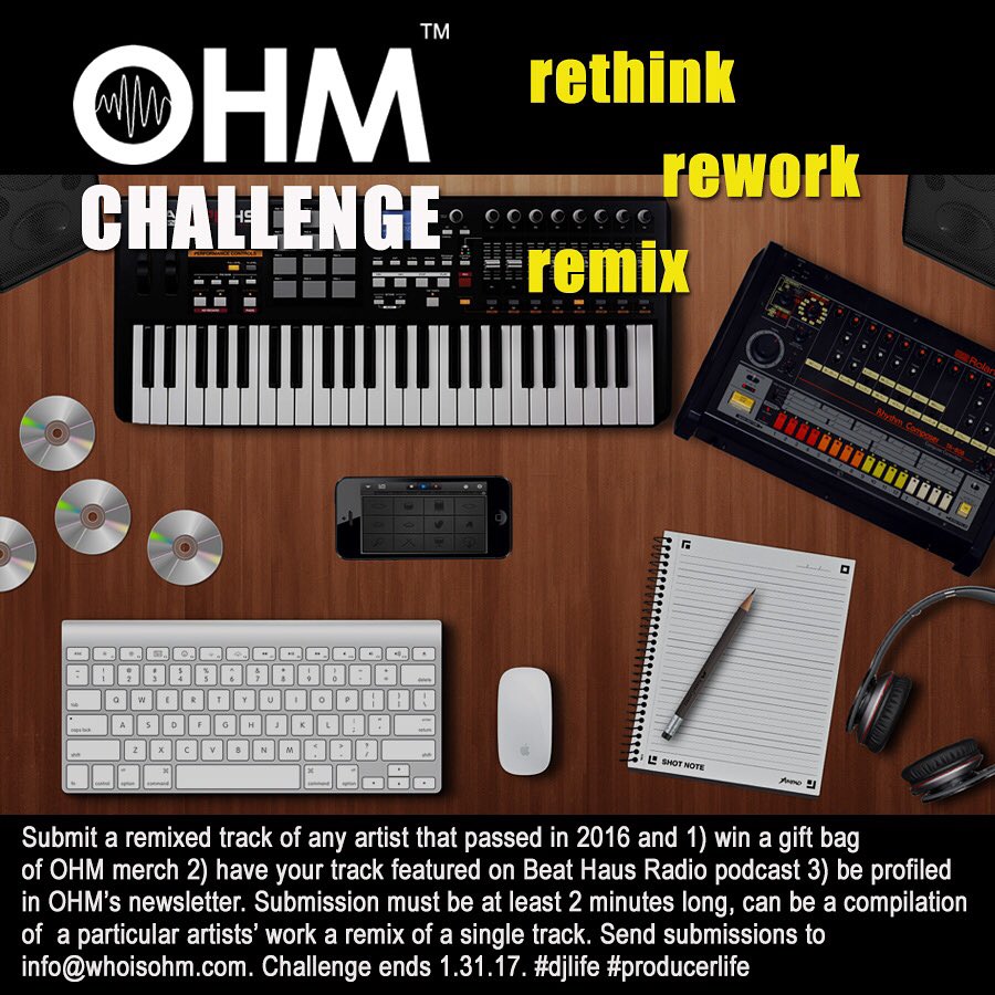 favorbuddy's tweet photo. #musicmassive all you budding creatives win bigly exposure for your remix skills #ohmchallenge https://t.co/a8GxsNykkA