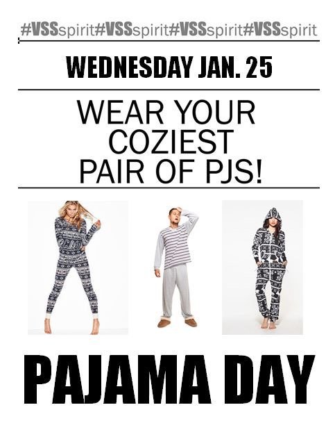 VSS_SAC's tweet photo. Tired with all the work during exam season? How about you relax in your PJs at school this Wednesday!!! 👕🌜🛌 #VSSspirit https://t.co/uZY3JUOkyv