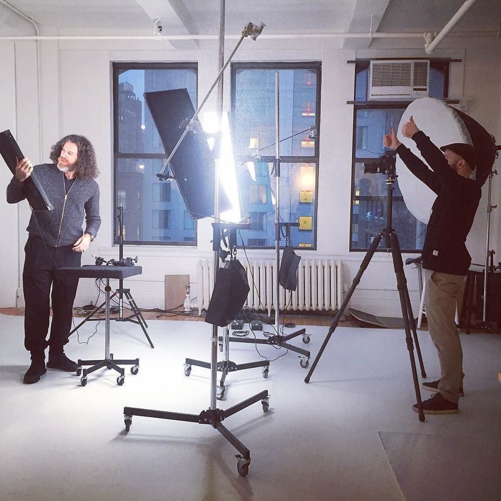 It's <a href="/davegeffin/">Dave Geffin</a> &amp;I I workin some #flexkit magic in the studio today. #headshotcrew365 @we… ift.tt/2jKIcZ2